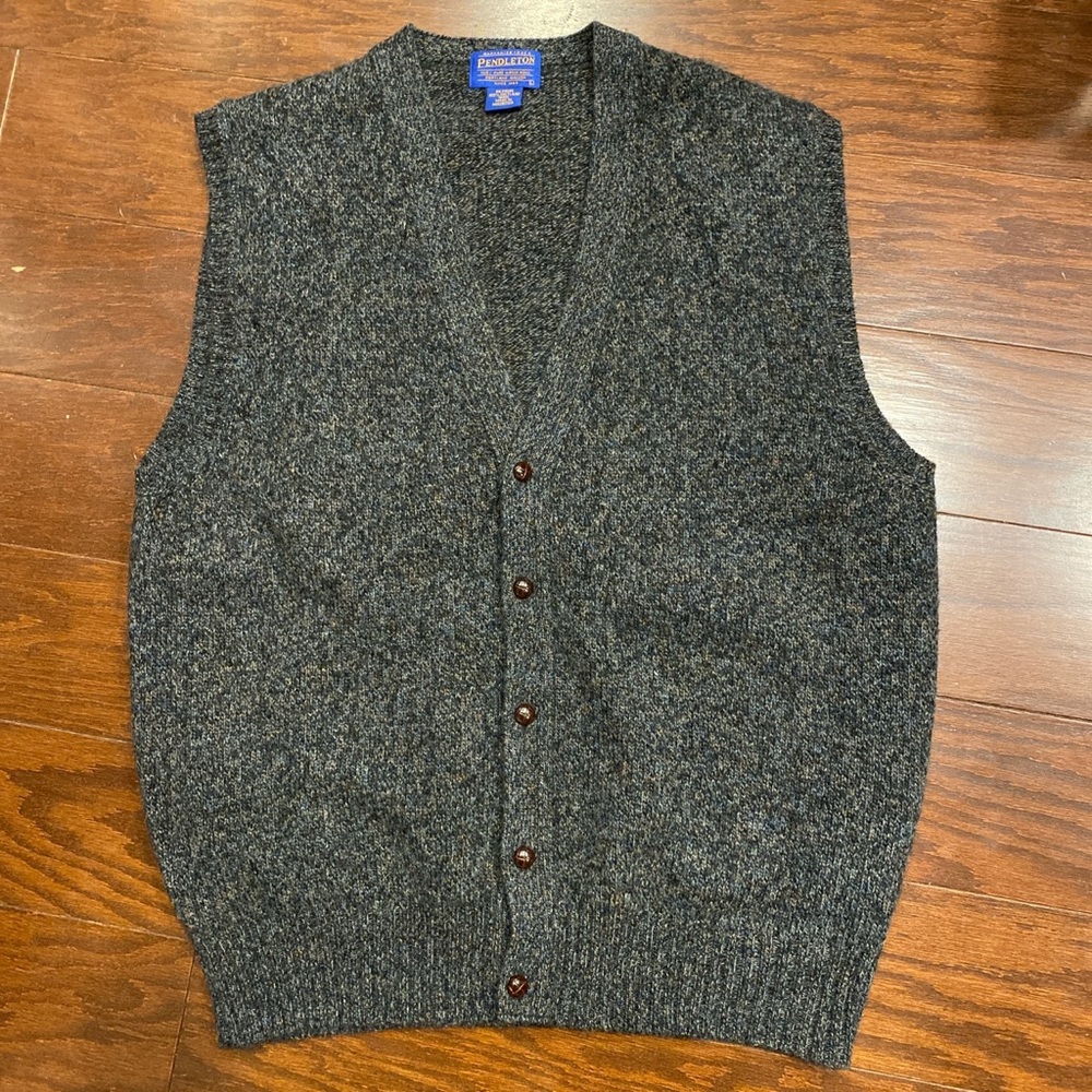 Pendleton Wool Sweater Vest - image 1
